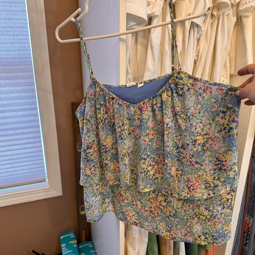 GAP Multicolor Floral Camisole